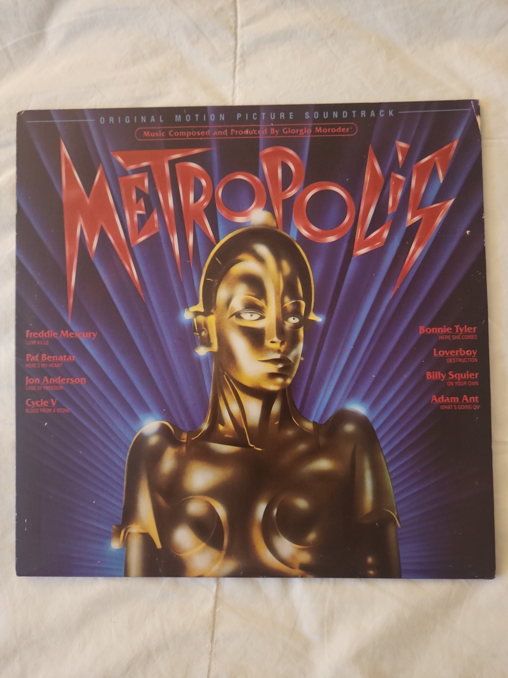 Metropolis Original Motion Picture Soundtrack - RARE GEM DJ COPY NEVER PLAYED